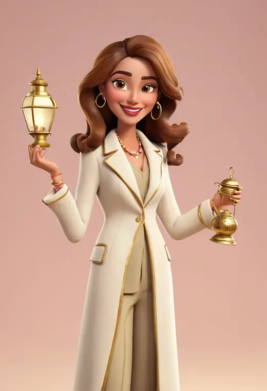 Candelia, cartoon version