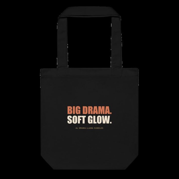 Al Drama Llama Big Drama Tote Bag in Black