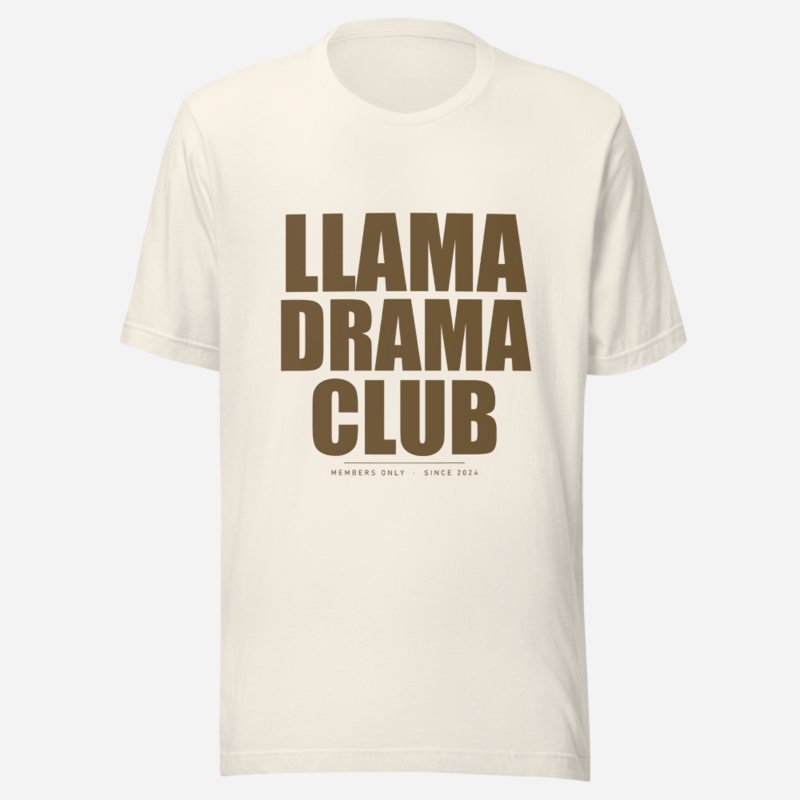 Al Drama Llama Drama Club Tee