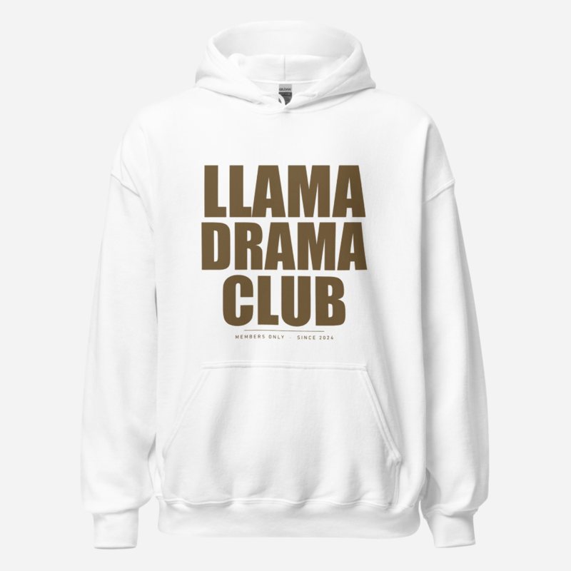 Al Drama Llama Drama Club Hoodie