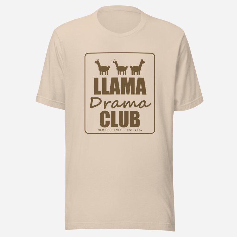 Al Drama Llama Llama Drama Club Drama Tee
