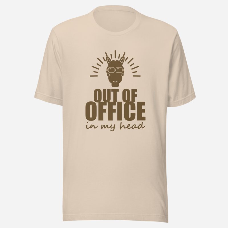 Al Drama Llama Out Of Office, In My Head Comic Relief Tee