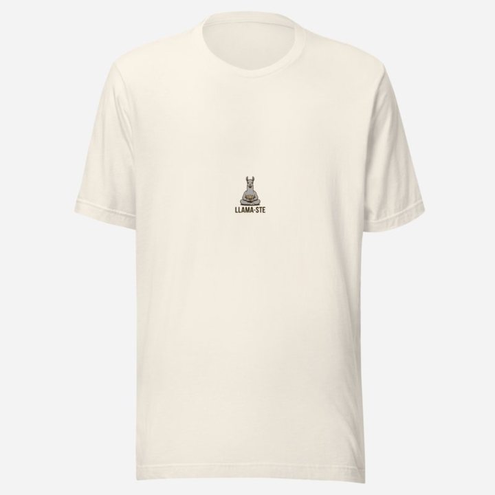 Al Drama Llama Llama-Ste Tee in Vintage White