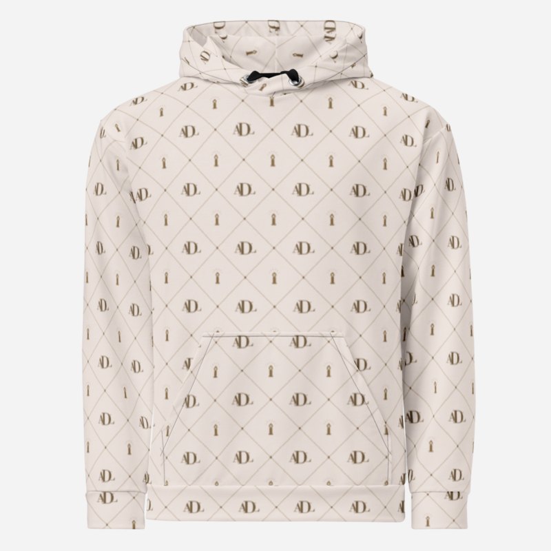 Al Drama Llama Maison Monogram Canvas All-Over Hoodie
