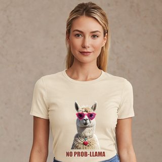 Al Drama Llama No Prob-Llama Pearls Tee AI model