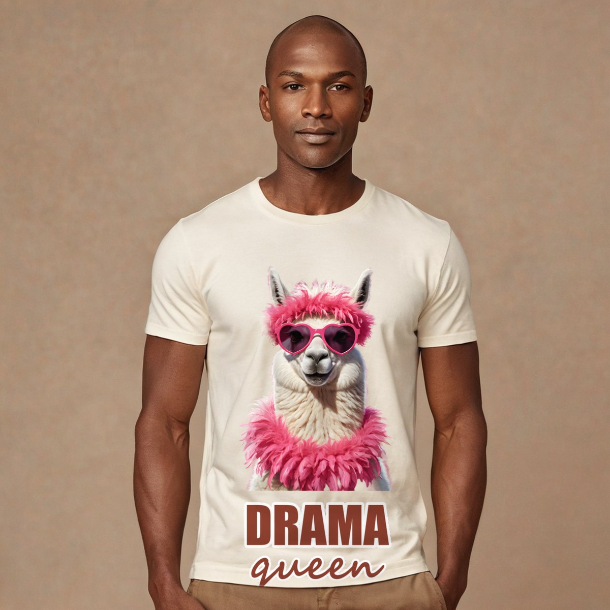 Al Drama Llama Drama Queen Boa Tee
