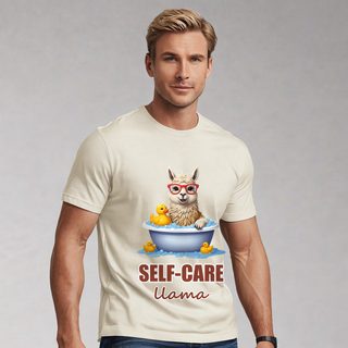 Al Drama Llama Self-Care Llama Bath Tee AI model