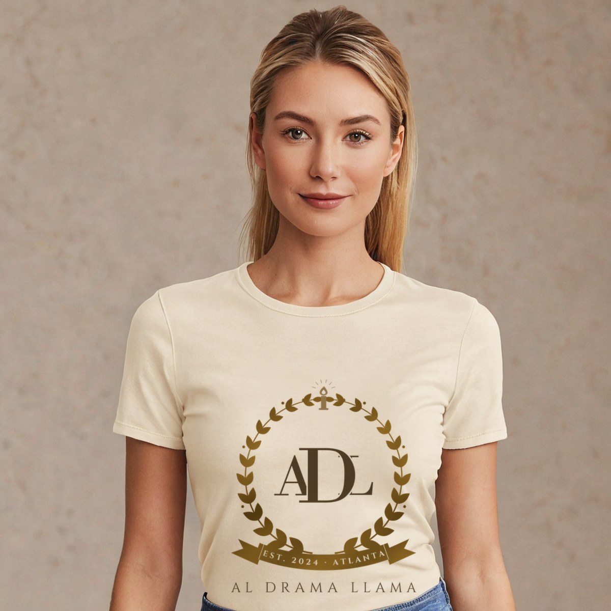Al Drama Llama Maison Crest Tee