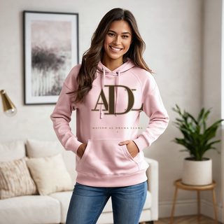 Al Drama Llama Maison Embroidered Monogram Hoodie AI model