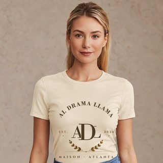 Al Drama Llama Maison Heritage Arch Tee AI model
